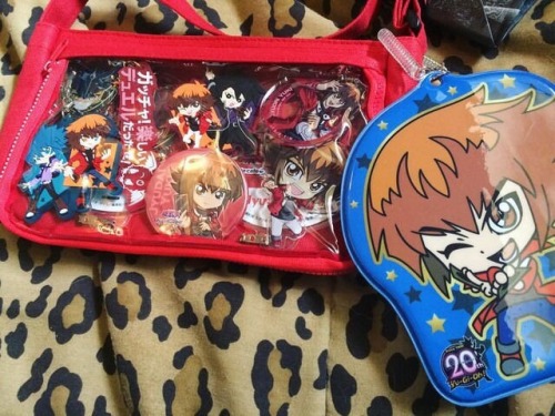 My Jaden/Judai YGO GX Ita Bag!! Can’t wait to cosplay him at the ACen shoot and Atem at Coloss