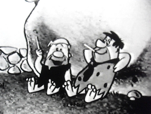 Flintstones Cartoon WINSTON CIGARETTES Vintage Advertisement Commercial (1960s)