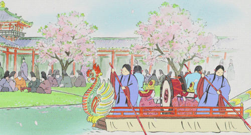 hooray-anime:  The Tale of the Princess Kaguya - Directed by Isao Takahata
