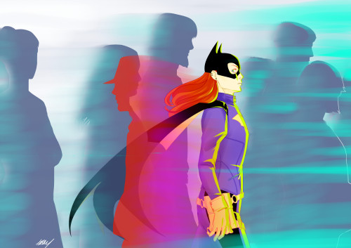 Trying new things with the new Batgirl.The truth is I flipped tables when the news first came out, b