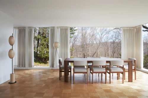 The Hudson Valley Glass House, Westchester County, New York,Magdalena Keck Interiors,Designed by arc