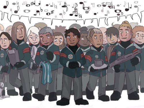 zendriadraws:The Choir + The SoloistJust read Ancillary Justice… thinking of One Esk makes me