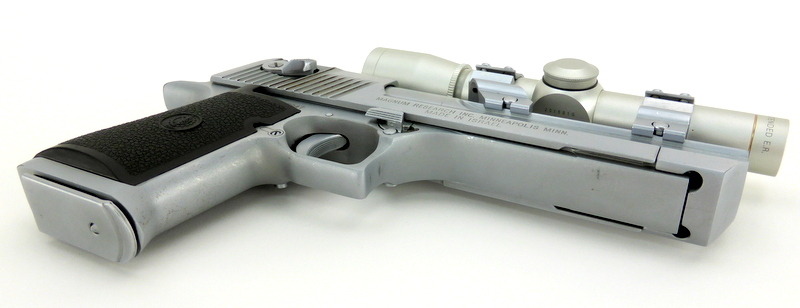 fmj556x45:  Israeli Military Ind Desert Eagle .50 AE caliber pistol. Hard chrome