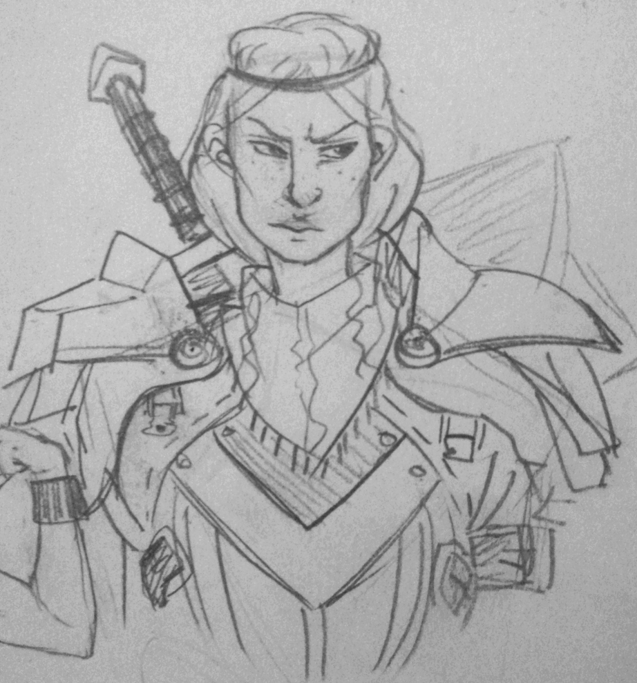 diag-draws:  i can’t believe i didn’t fully appreciate Aveline until AFTER finishing