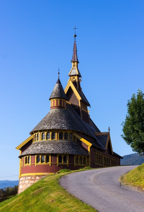 wanderlusteurope - Saint Olaf’s Church, Balestrand, Sogn og...