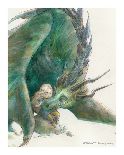 mellowatt:Dany and one of her babies!