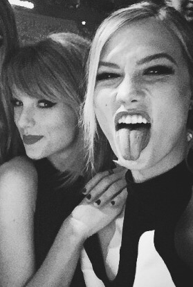 deandaydream:Karlie Kloss and Taylor Swift