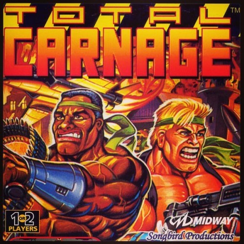 NEW GAME ALERT!! Check out TOTAL CARNAGE on your next TARG visit - this multi-directional #arcade sh