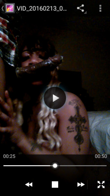 kacy-dash:  WANNA SEE THIS NASTY HOE GAG