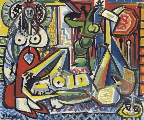 PicassoLes femmes d'Alger (version ‘F’) 17 January 1955oil on canvas 54.2 x 65 cm