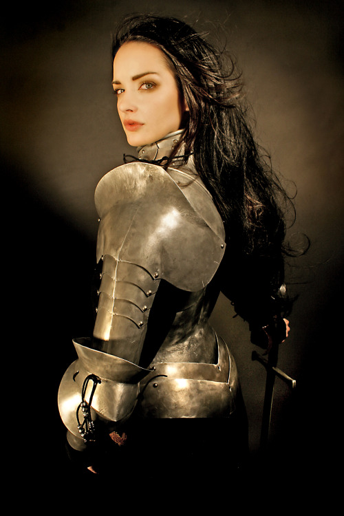 Inspiration - Women in Armour Sword Photography  Model/Actress: Nicole Leigh Jones Copyright: &