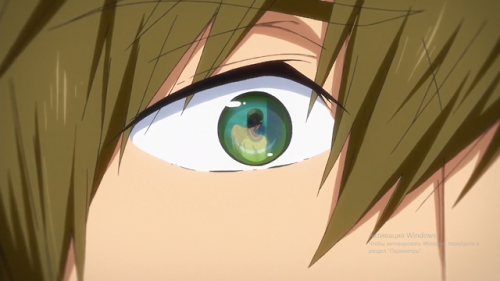 «The eyes are the mirror of the soul and reflect…» MakoHaru is true canon, change my mind. 