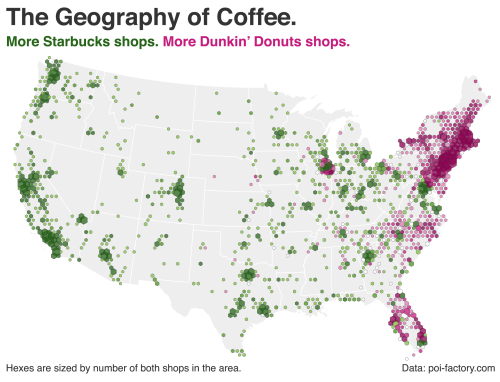 spicy-vagina-tacos:deglacial:this is cool i didn’t know dunkin’ donuts was so popular in the north-e