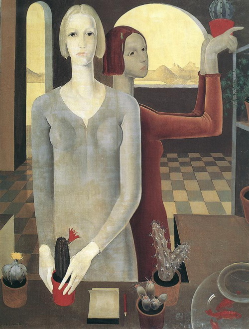 lilithsplace:‘The Florists’, 1932 - Béla Kontuly (1904–1983)
