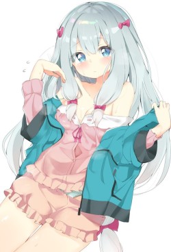 phucnghinguyenhoang:   Kawaii sagiri (✿◠‿◠) Source: https://twitter.com/kami_shun0505/status/853068857207959552 ●Permission to post given by the artist, do not remove the source. Please rate and bookmark the original work! 