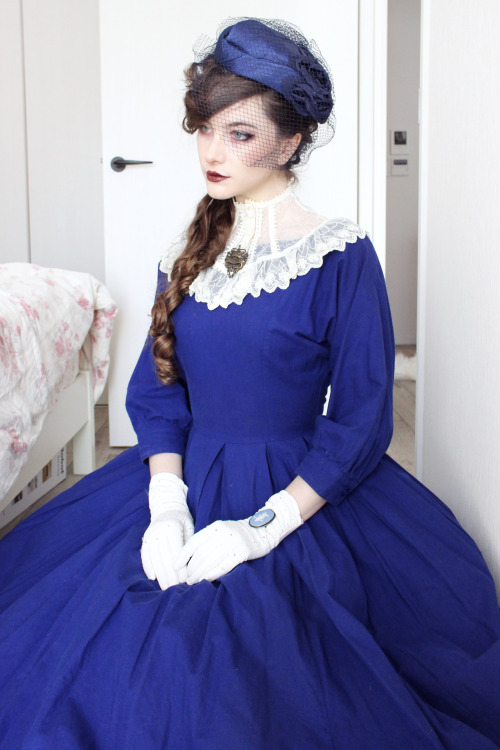 Royal blue for a very non royal person (outfit for Design Festa)Because a lot of people ask for outf