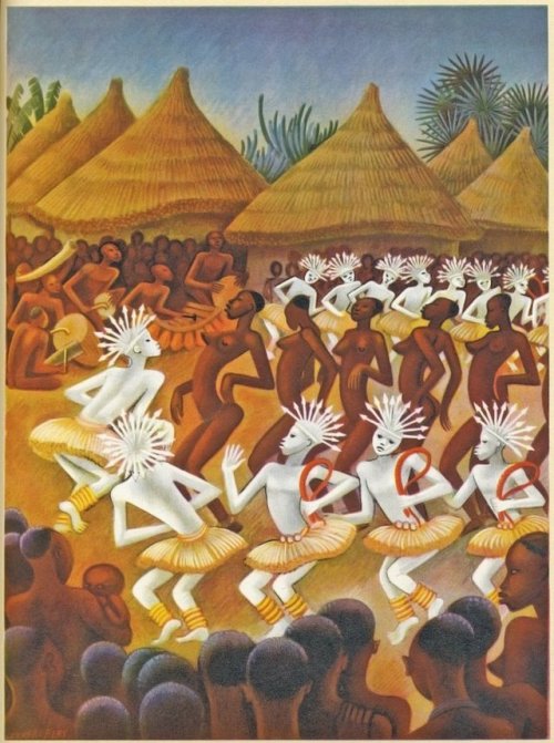   Illustration by Miguel Covarrubias, from Batouala  