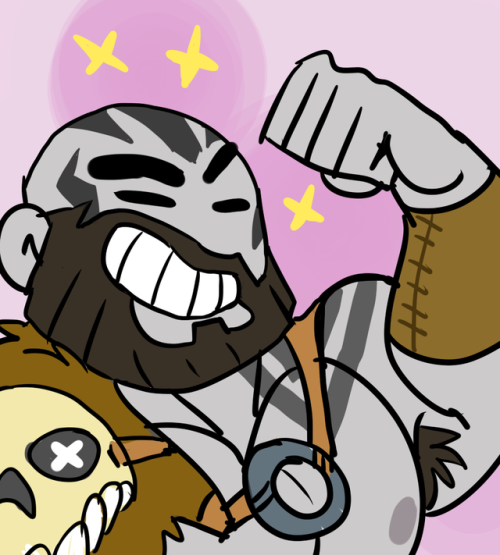 goblin-monsters-doodles: I love Grog from Critical Role  He is always doing his best for his fr