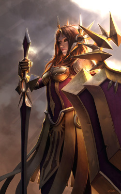 theriotleague:  Leona - League of Legends