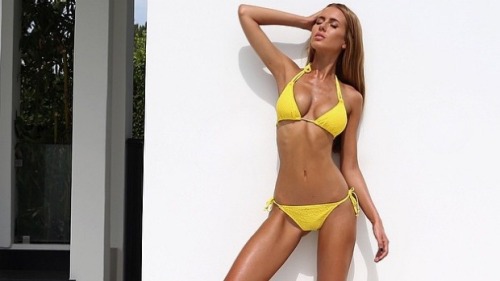 Model Renee Somerfield star of the “are you bikini ready”