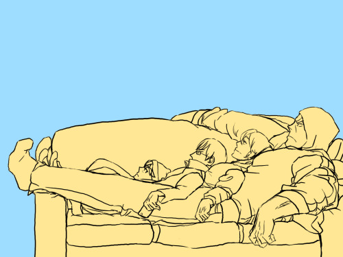 ludwigplayingthetrombone: The only acceptable way the elite 4 watch movies