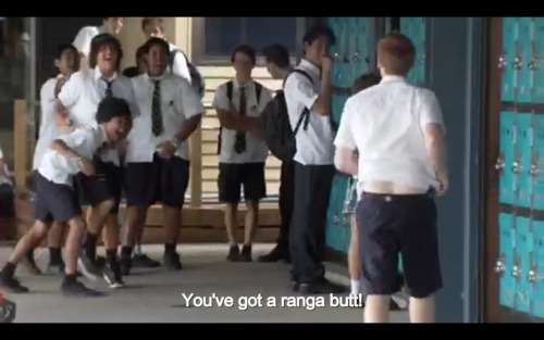 Jonah From Tonga s01e02 the antagonist bully gets pantsed by the good guys