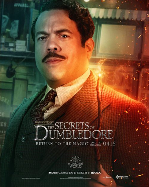 Fantastic Beasts: The Secrets of Dumbledore — Character PostersDumbledore’s First ArmyJude Law as ‘A