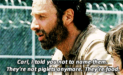 :  don’t name (or know the name of) something you’re going to eat kill later
