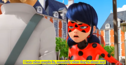 thatgirlwth2difcoloreyes:  Marinette doesn’t like liars