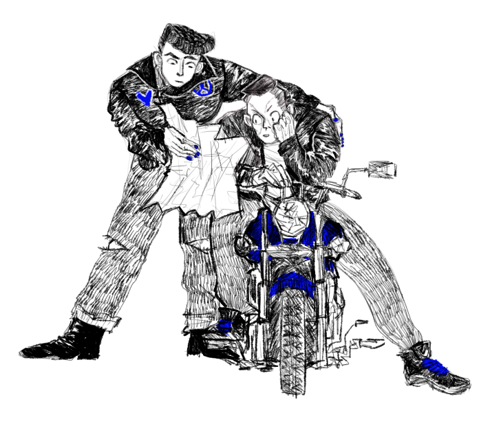 pivoriso:¼ of what ill be posting for post-apocalypse AU!!!! based on this amazing