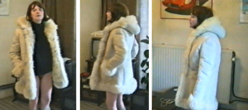 tied up to the hot radiator in thick sheepskinSnapshoots from an old video