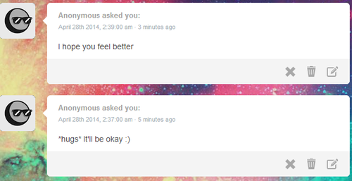   thank you sweeties <3