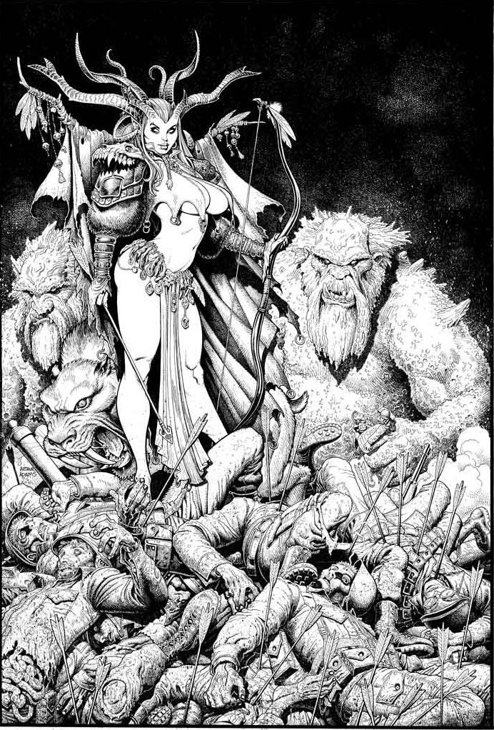 comicbookwomen:  Arthur Adams