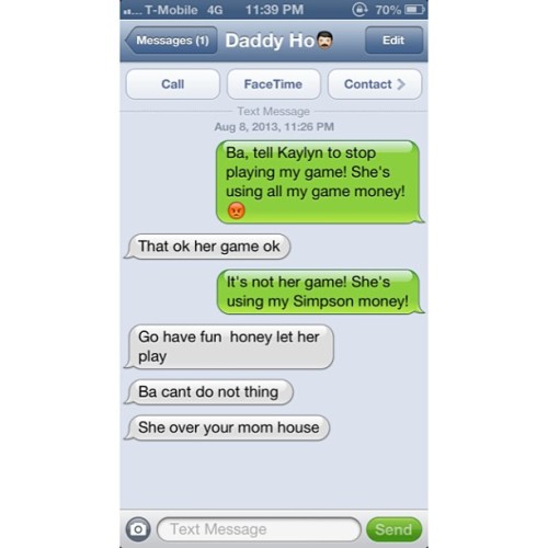 When my dad tries to text in English. 😂😂✌