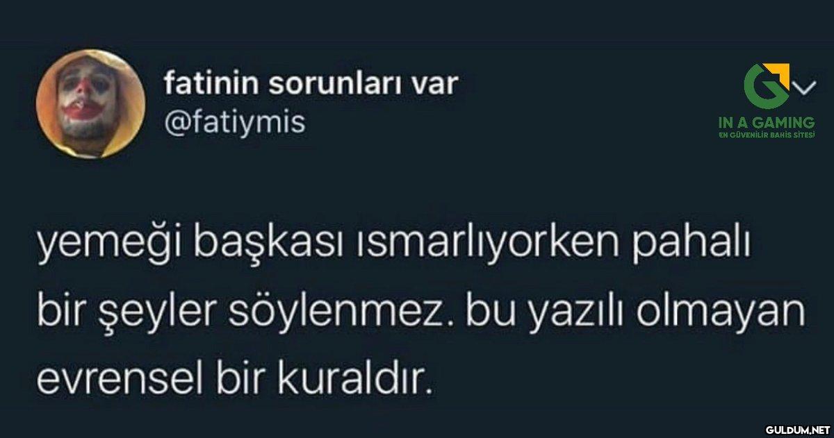 fatinin sorunları var...