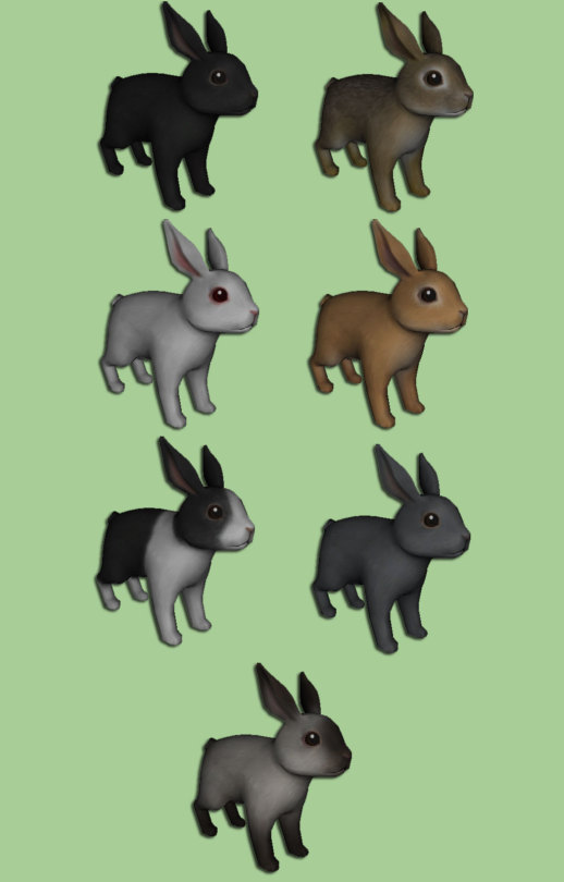 Baby Rabbit Cage For The Sims 2