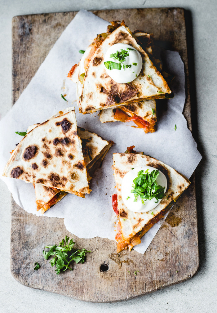 jerryjamesstone:  (via Apricot Salsa Quesadillas) 