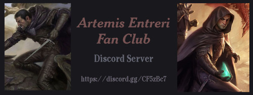 artemis-entreri: [[ I’ve created a Discord server dedicated to the legendary assassin, Artemis