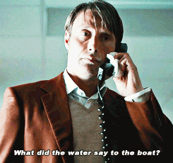 what if hannibal told lame jokes instead of implying cannibalism?