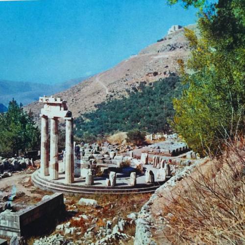 #tholos #delphi #delfoi #archaeology #greece #ancientgreece #ancienthistory #ancientworld #1964 #mem