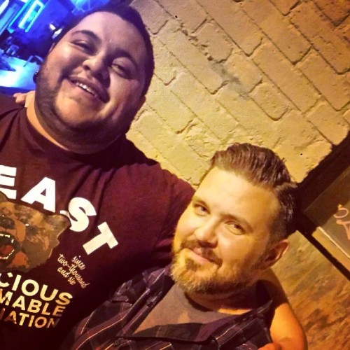 This is from Tuesday , with my buddy justin thanks Jenna for pic!