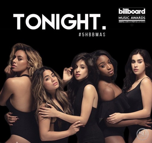 Tonight. Good luck Fifth Harmony❤️! Can’t wait for you girls to kill the BBMAs stage! #5HBBMAs