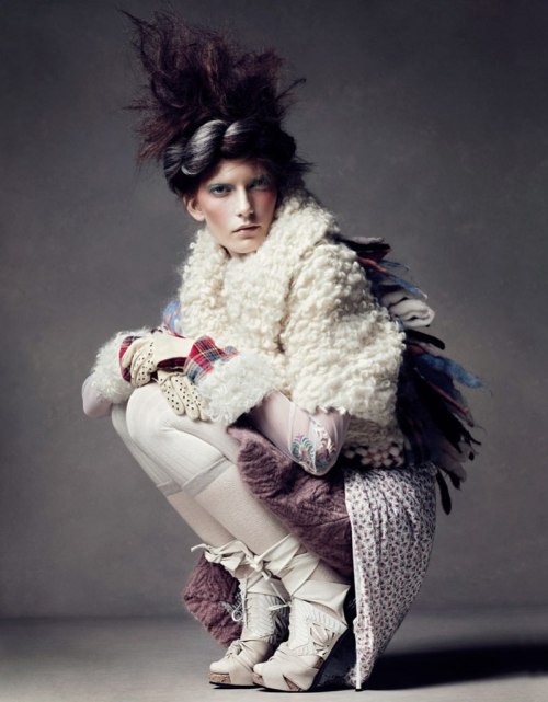 vogue-is-viral:  fashion—victime:  Valerija Kelava by Lachlan Bailey for Vogue China November 