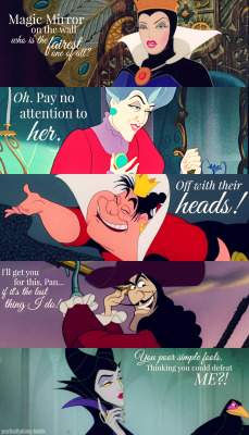practicallydisney:  Disney villains + quotes