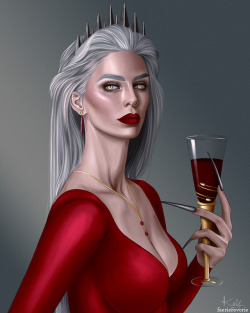 faeriereverie:  The Last Crochan Queen.Manon likes to drink the blood of her enemies in a wine glass because she is fancy like that. ALSO, THE KOA EXCERPT KILLED ME BYE. Rhysand | Kanej &lt;— Click to see some other stuff if you’d like. &lt;3