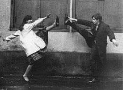 fotogrimsi:Anna Karina &amp; Jean-Paul Belmondo