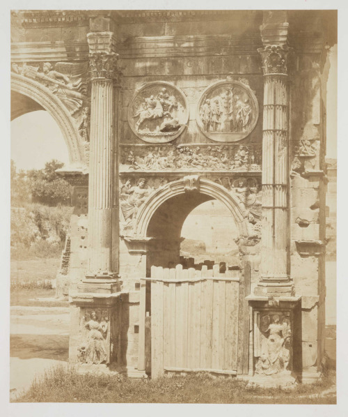 Arch of Constantine, RomePhotographed by Bisson Frères, c. 1860albumen printNational Media Museum, U