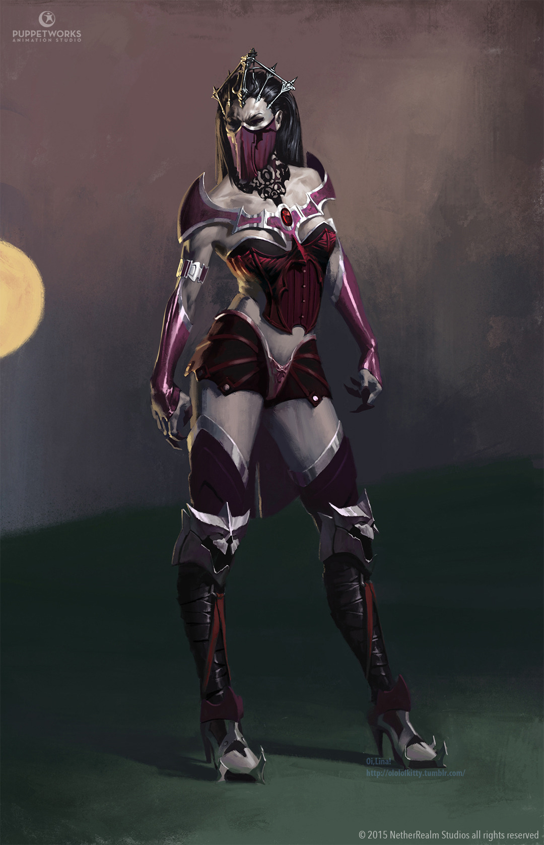 olololkitty:    Mortal Kombat X - Vampire Mileena  by   Áron Elekes  