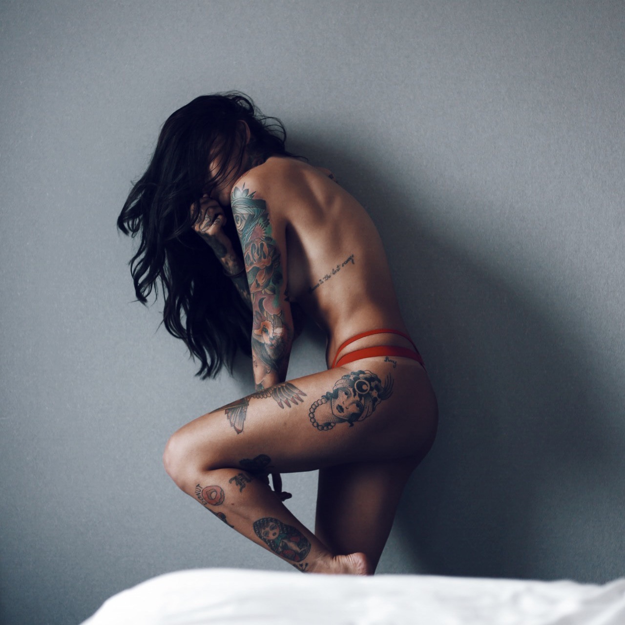 tattooed-goddesses:  24 HOURS OF REBECCA FOX!  Check out the previous ‘24 hours