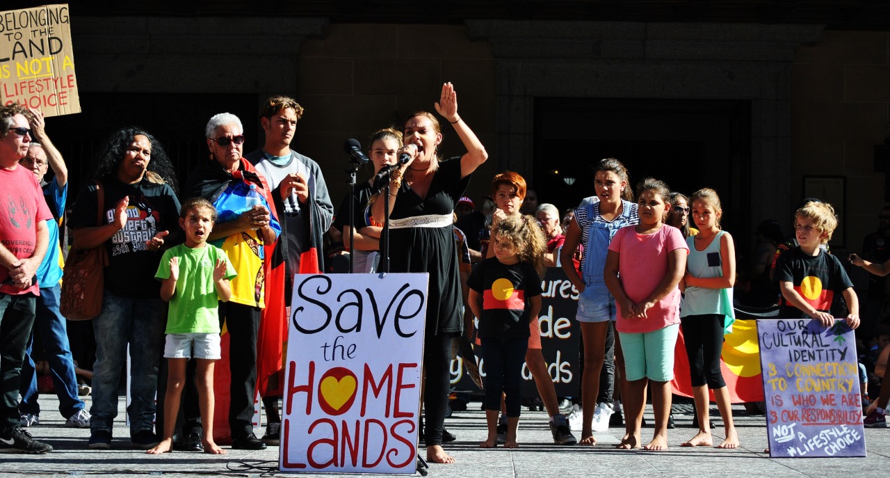 nativeundercover:  deliciousfriend:  Over 3000 people rallied and marched in Brisbane